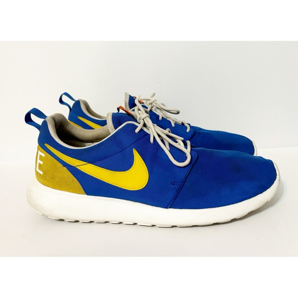(WMNS) Nike Roshe One Retro 'Blue Yellow' 820200-471, Size 12